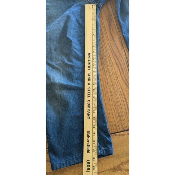 1950’s Lady Levis 701 Big E Selvedge Denim Blue Jeans Talon Zipper Altered 26 - Picture 13 of 16